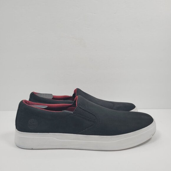 Timberland Davis Square Men's Black Slip On Shoes A2QRM US Size 9.5